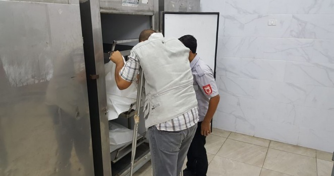 التعرف على هويتي شهيدي الفجر في خانيونس
