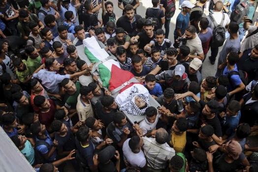 صور وفيديو..تشييع جثماني الشهيدين الطفلين خفاجة وأبو طيور في غزة