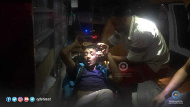3 مصابين أحدهم صحفي برصاص الاحتلال جنوب قطاع غزة