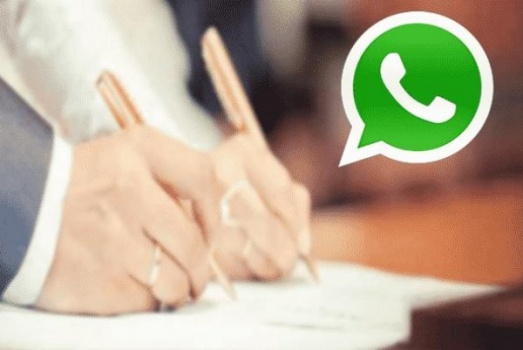 شاب يتخلى عن عروسه ليلة الزفاف بسبب "واتساب" حرفياً