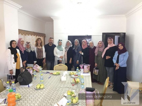 بالصور..لجنة المهندسات المركزية تعقد إجتماعها الثالث في قلقيلية
