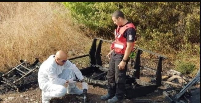 العثور على جثة محترقة في طبريا