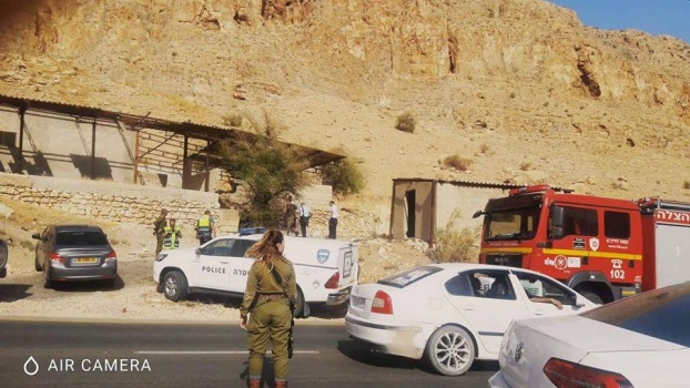 بالصور : العثور على جثتين لرجل وامرأة محروقتين في الجفتلك