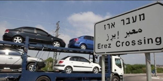 اسرائيل تقنن دخول الشاحنات الى غزة