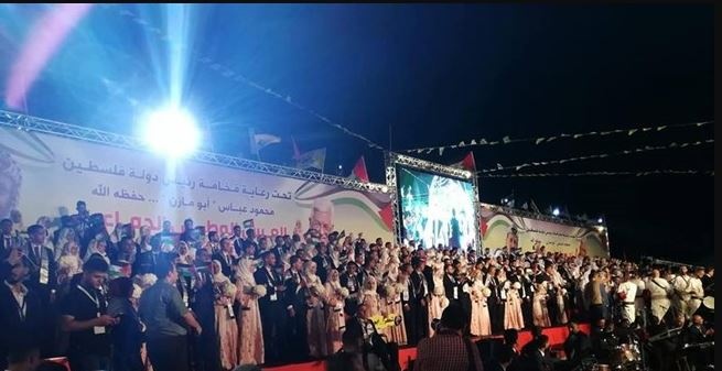 تحت رعاية الرئيس: فتح تقيم عرسا جماعيا لـ360 عروسا في غزة