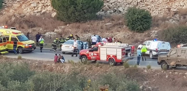 مصرع مواطنين اثنين في حادث سير شمال غرب رام الله