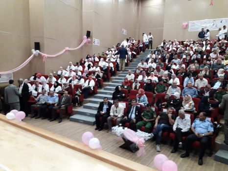 صحة جنين تختتم فعاليات شهر التوعية بمرض سرطان الثدي