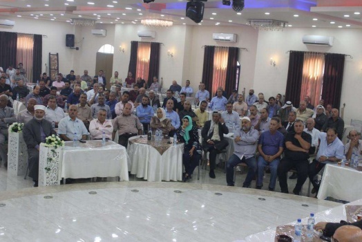 محافظة جنين تحتضن لقاء وطني يضم فعاليات المحافظة و الداخل المحتل تجسيدا للوحدة والمصير المشترك