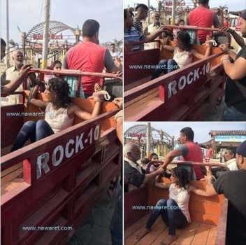 بصورة وحشية.. مصري يقيّد فتاة أمام عشرات المارّة ويجرّها في الشارع!