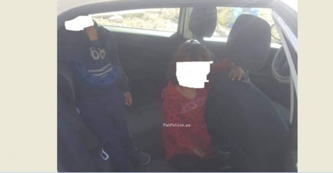 الشرطة تنقذ طفلين من الاختناق داخل مركبة في الخليل