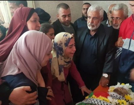 فيديو- المزرعة الغربية تودع شهيدها شريتح