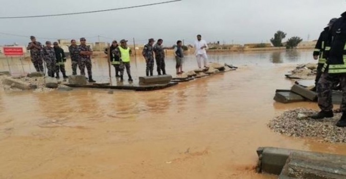 الاردن- ارتفاع عدد وفيات الحالة الجوية الى 10