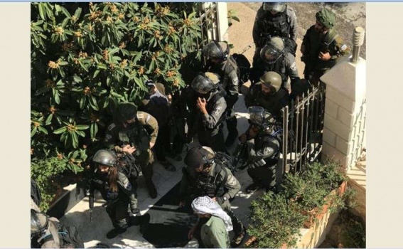 الاحتلال يقتحم مقر محافظة القدس ويعتدي على موظفيها