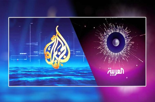"الجزيرة" تقصف "العربية" ومتابعو الأخيرة يردون الصفعة.. والسبب شهداء غزة