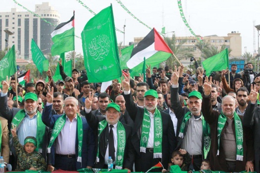 شاهد الصور : مئات الآلاف في مهرجان انطلاقة حماس
