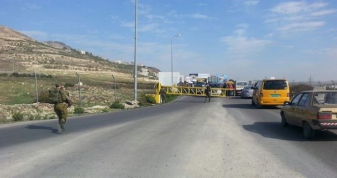 اصابة شاب على حوارة بزعم تنفيذ عملية دهس