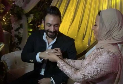 فيديو: ماجد المصرى يحتفل بخطوبة ابنته