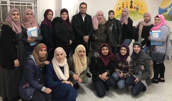 صورة : اختتام دورة  ادارة السكرتاريا في جمعية انعاش الاسرة