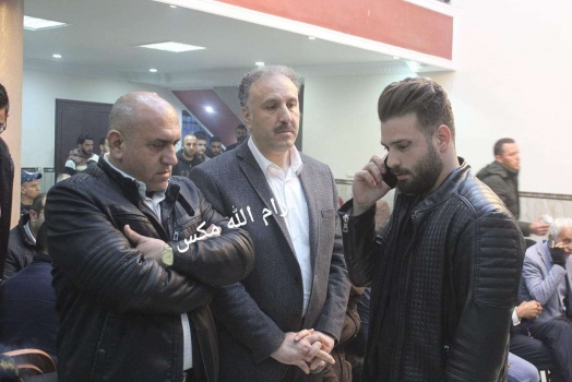 الرئيس يهاتف نجل الشهيد حمدان العارضة معزيا