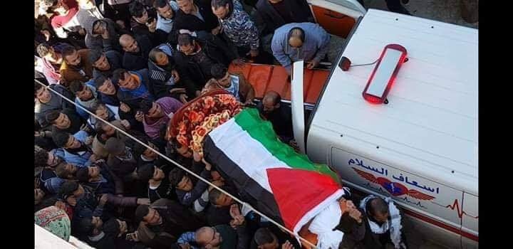 بالصور..الخليل تشيع شهيد العلم زيدات ..والرئيس يعزي ذويه