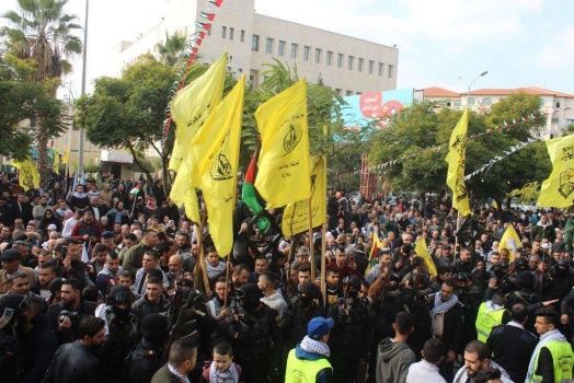 &rlm;جنين: فتح تحيي ذكرى انطلاقتها والثورة الفلسطينية الـ54&rlm;