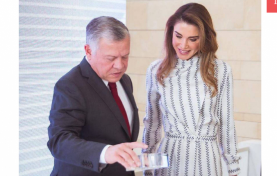 فيديو| رسالة خاصّة من الملكة رانيا إلى الملك عبدالله