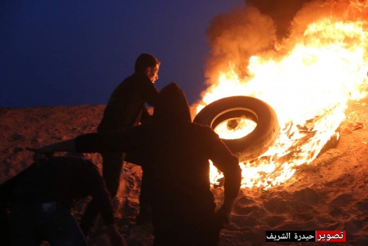 6 إصابات بقمع الاحتلال لفعاليات "الإرباك الليلي" شرق رفح