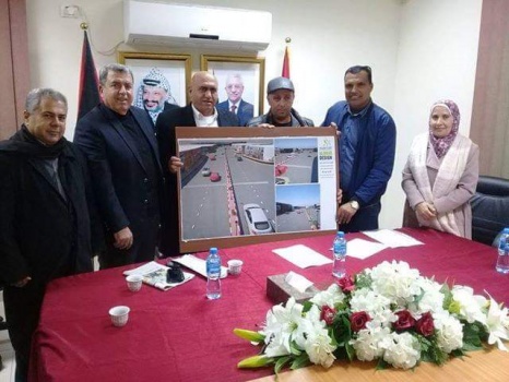 إطلاق مشروع إعمار شوارع جنين