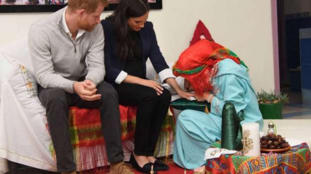 ميغان ماركل تجلب 'الحظ' من المغرب