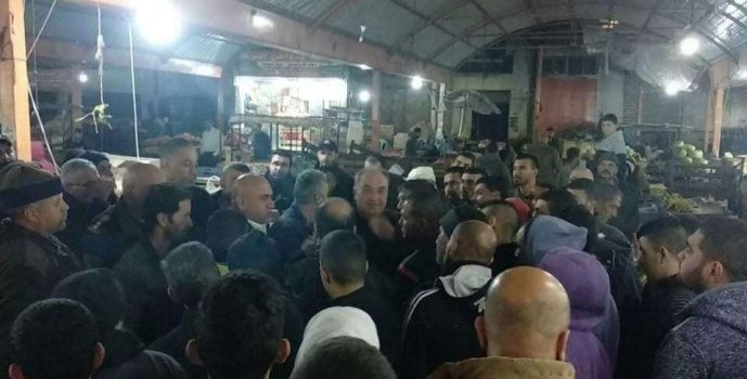 صور...بلدية جنين تعيد ترتيب أسواق المدينة