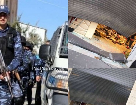 الشرطة تقبض على شخصين مشتبه بهما بالاعتداء على مواطن ومحله التجاري في بيت لحم
