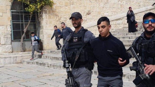 الاحتلال اعتقل 315 مقدسيا منذ بدء أحداث "باب الرحمة"