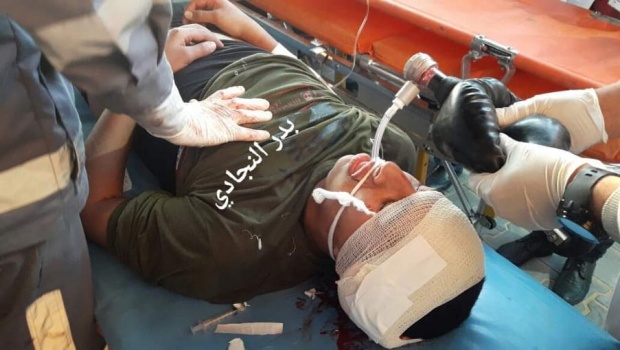 شهيد وعشرات المصابين بالرصاص الحي شرق قطاع غزة