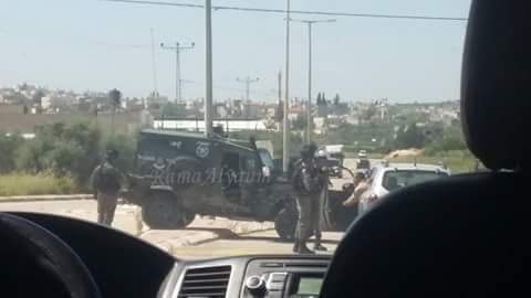 الاحتلال يعيق تحركات المواطنين عبر حاجز عسكري غرب جنين