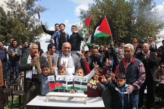 احياء ذكرى يوم الأرض وزراعة أشجار الزيتون في قرية عانين غرب جنين