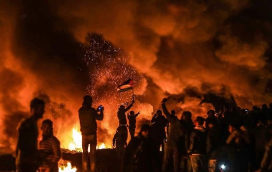 إصابة 5 مواطنين شمال غزة
