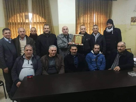 صور..بلدية سيلة الظهر وفعاليات وطنية تزور مديرية الحكم المحلي في جنين وتهنئ ابو دياك باستلام موقعه الجديد