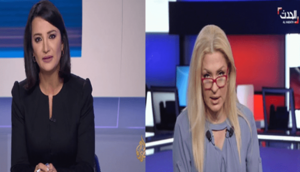 تبادل للشتائم بين مذيعتي الجزيرة والعربية