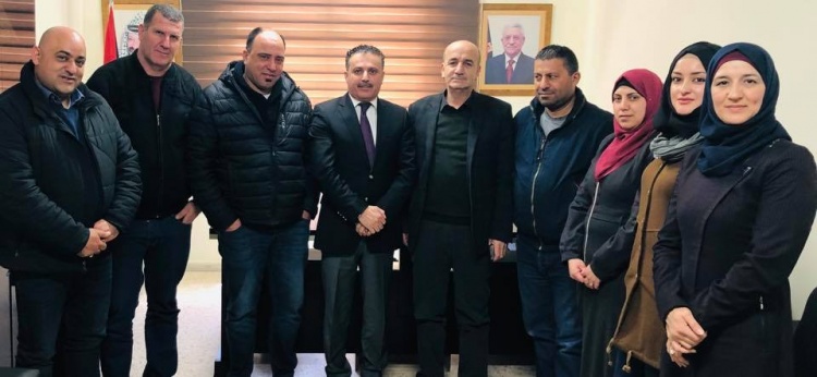 صور:مدير عام مديرية داخلية القدس يستقبل مدير الامن الوقائي في المحافظة