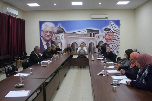 صور..محافظ جنين يفتتح ورشة العمل لمناقشة أجندة وبرامج خطة التشغيل للعام 2019