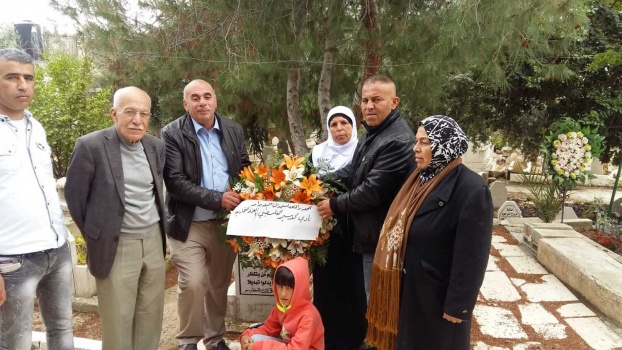 جنين: زيارة اضرحة شهداء الحركة الاسيرة ووضع أكاليل الزهور