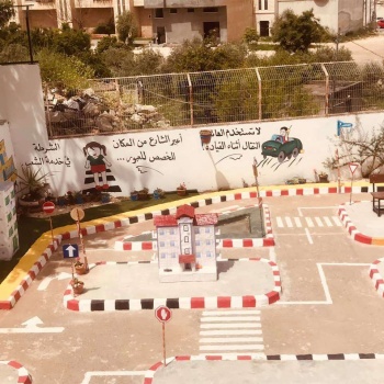 جنين:إفتتاح مشروع القرية المرورية الأولى في فلسطين