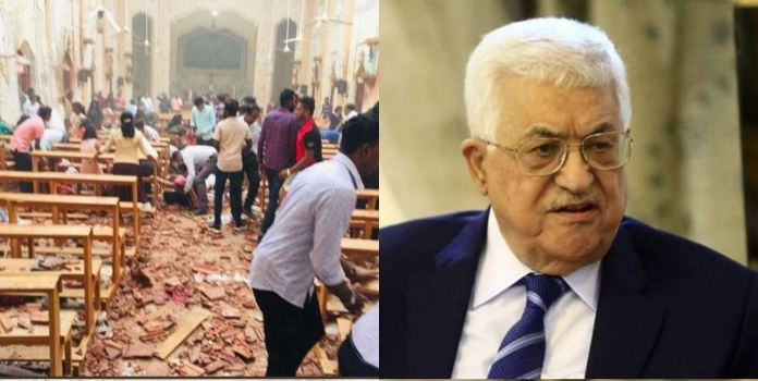 الرئيس عباس: هجوم سريلانكا 'بشع وإجرامي'