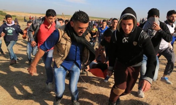 إصابة مواطن برصاص الاحتلال شرق مدينة غزة