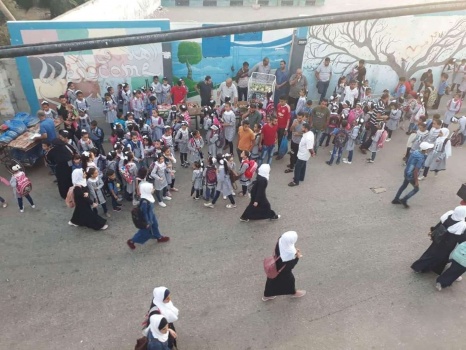 التعليم بغزة تمنح مدراء المدارس صلاحية الاخلاء