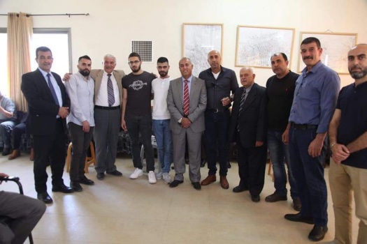 جنين: عقد صلح بين طلاب من الجامعة الامريكية في واد برقين