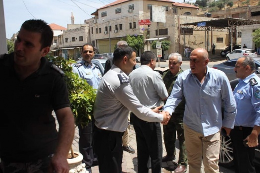 محافظ جنين يشيد بدور طواقم الدفاع المدني