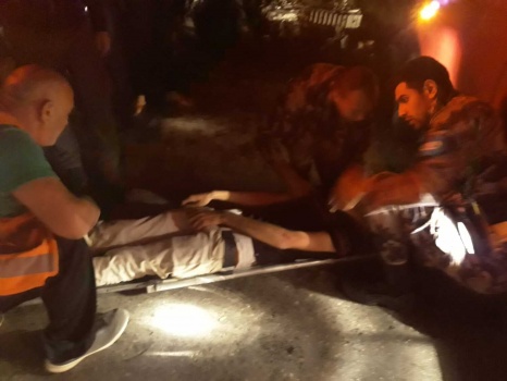 3 إصابات بحادثين منفصلين شرق جنين