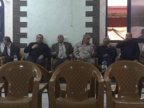 جنين:ابو دياك يقدم التعازي لرئيس مجلس عانين