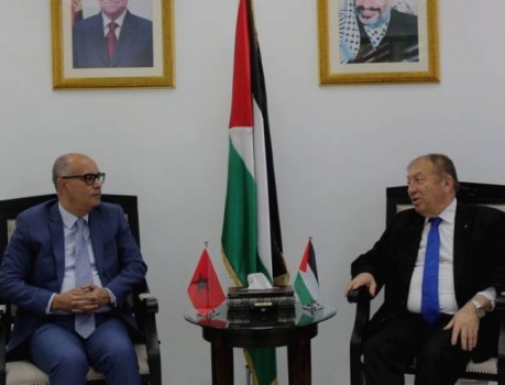 اتفاق فلسطيني مغربي على إبرام شراكة اقتصادية